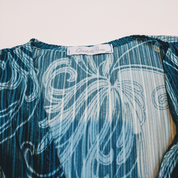 Commemorative Charlotte Russe top, RIP - Picture 3 of 5